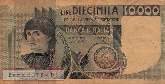Italy - 10.000  Lire (#106a-78_G)