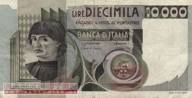 Italy - 10.000  Lire (#106b-82_F)
