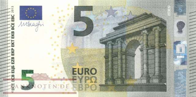 European Union - 5  Euro (#E020s-SF-S001_UNC)