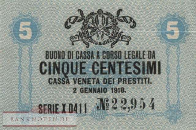 Italy - 5  Centesimi (#M001_UNC)