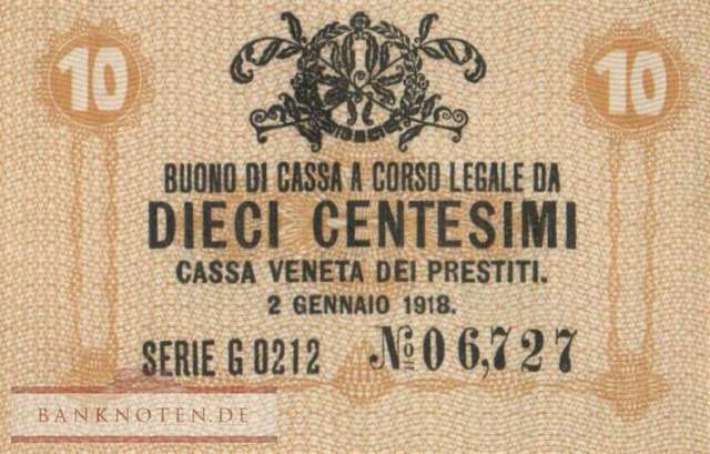 Italy - 10 Centesimi (#M002_UNC)