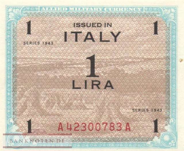 Italien - 1  Lira (#M010a_AU)