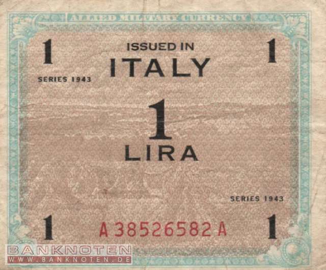Italy - 1  Lira (#M010a_F)