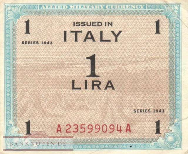 Italien - 1  Lira (#M010b_VF)