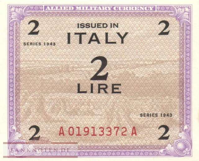 Italien - 2  Lire (#M011b_AU)