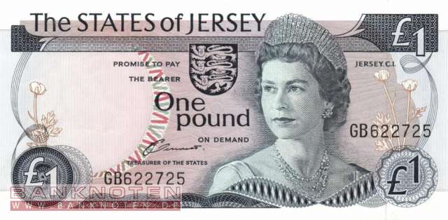 Jersey - 1  Pound (#011a_UNC)