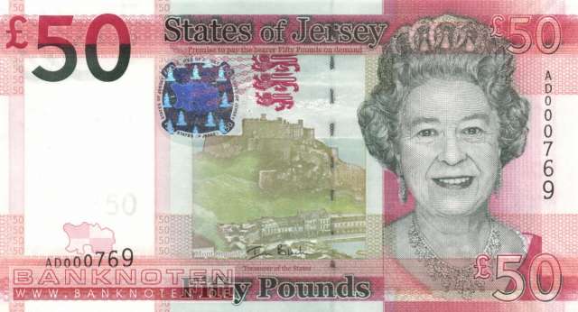 Jersey - 50  Pounds (#036a_UNC)