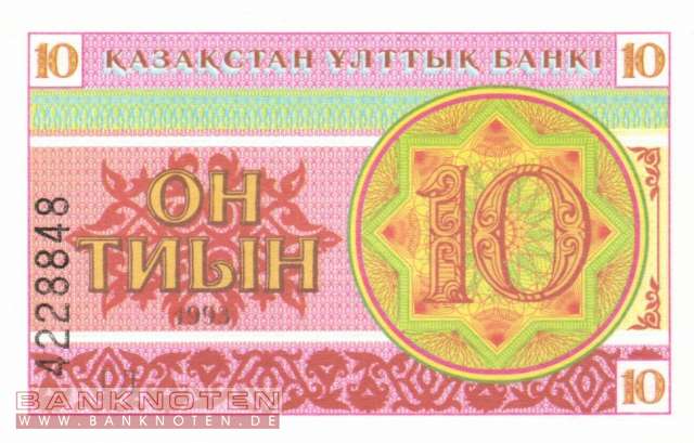 Kazakhstan - 10  Tyin (#004a-2_UNC)
