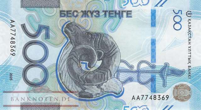 Kazakhstan - 500  Tenge (#051_UNC)