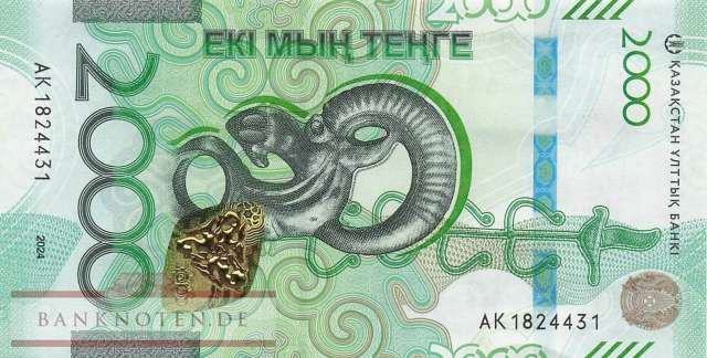 Kazakhstan - 2.000  Tenge (#053_UNC)