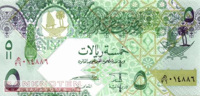 Katar - 5  Riyals (#029-U1_UNC)