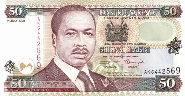 Kenia - 50  Shillings (#036c_UNC)