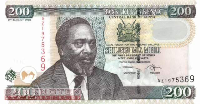 Kenia - 200  Shillings (#043b_UNC)