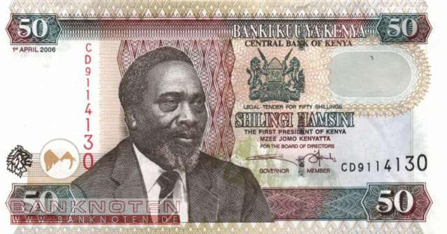 Kenia - 50  Shillings (#047b_UNC)