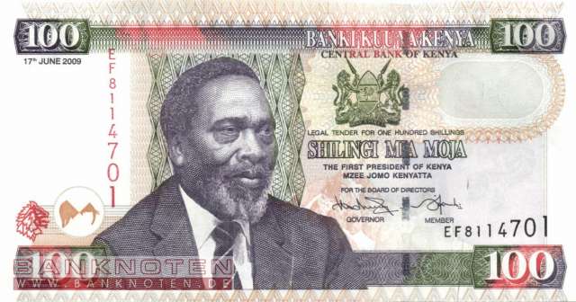 Kenia - 100  Shillings (#048d_UNC)