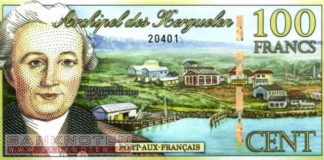 Kerguelen - 100 Francs - propaganda issue (#A1c_UNC)