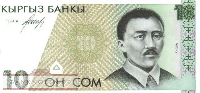Kirgistan - 10  Som (#009a_UNC)