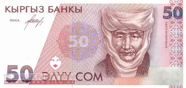 Kirgistan - 50  Som (#011a_UNC)