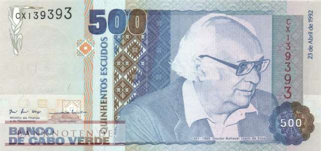 Kap Verden - 500  Escudos (#064a_UNC)