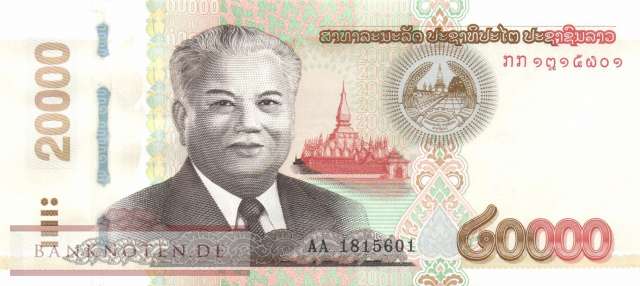 Lao - 20.000  Kip (#045_UNC)