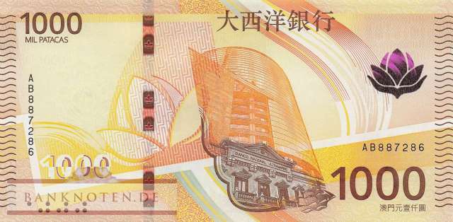 Macao - 1.000  Patacas (#095Aa_UNC)