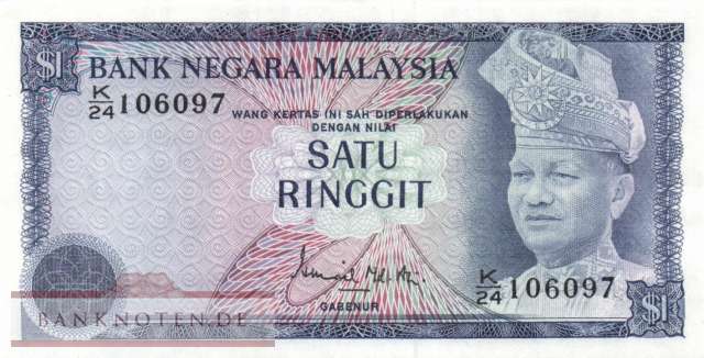 Malaysia - 1  Ringgit (#013a_VF)