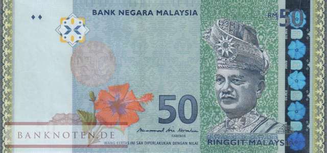 Malaysia - 50  Ringgit (#050b_UNC)