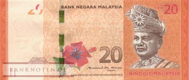 Malaysia - 20  Ringgit (#054b_UNC)