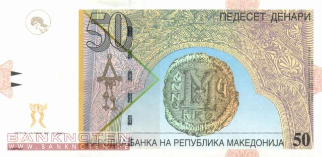 Macedonia - 50  Denari (#015c_UNC)