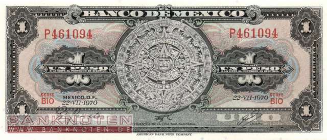 Mexico - 1  Peso (#059l-BIO_UNC)