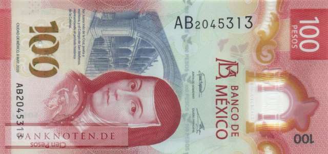 Mexico - 100  Pesos (#134a-U3_UNC)