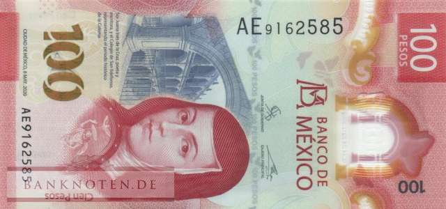 Mexico - 100  Pesos (#134a-U5_UNC)