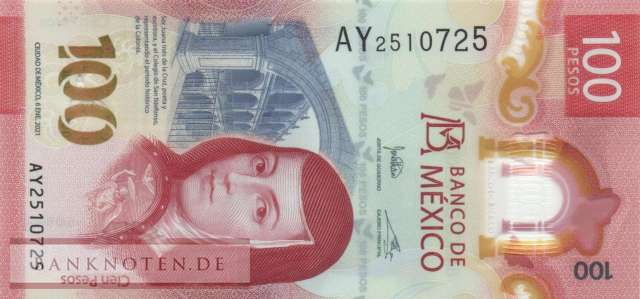 Mexico - 100  Pesos (#134c-U3_UNC)