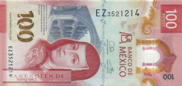 Mexico - 100  Pesos (#134j-U4_UNC)