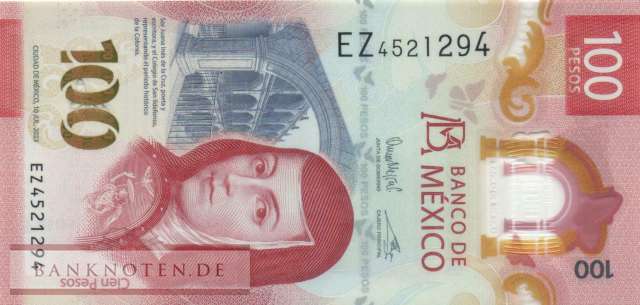 Mexico - 100  Pesos (#134j-U5_UNC)