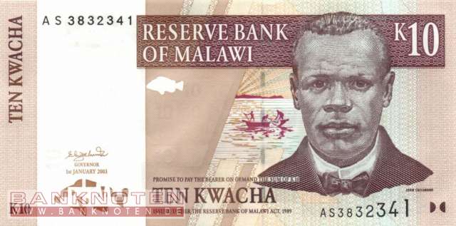 Malawi - 10  Kwacha (#043a_UNC)