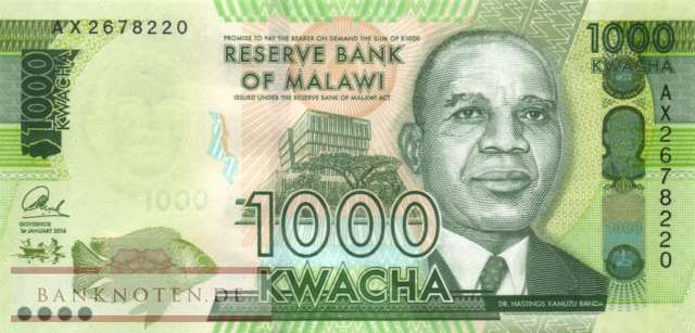 Malawi - 1.000  Kwacha (#067a_UNC)