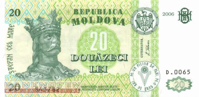 Moldawien - 20  Lei (#013h_UNC)