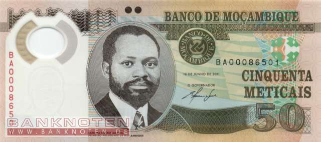 Mozambique - 50  Meticais (#150a_UNC)