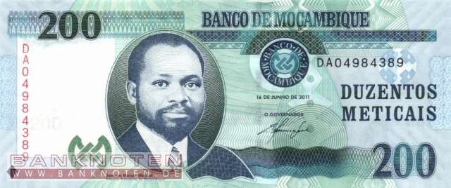 Mozambique - 200  Meticais (#152a_UNC)