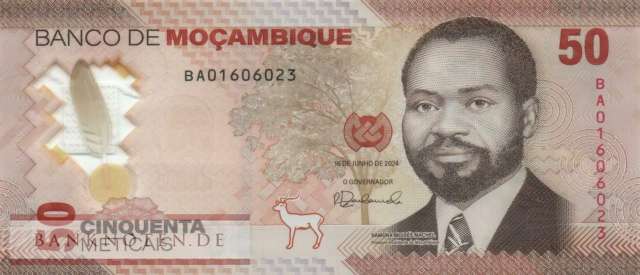 Mozambique - 50  Meticais (#156a_UNC)