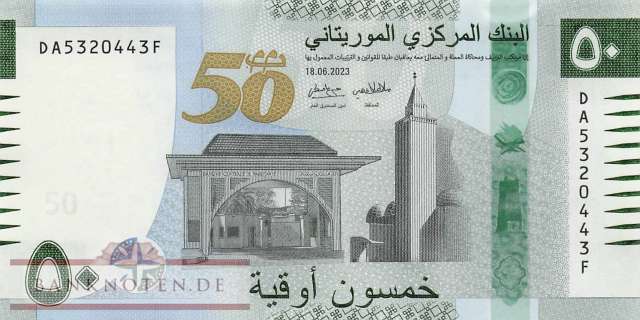 Mauritanien - 50  Ouguiya - commemorative (#028a-4_UNC)