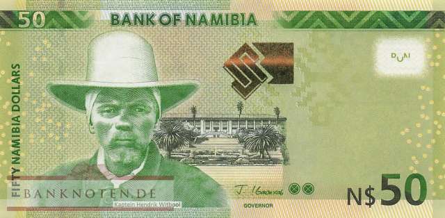 Namibia - 50  Namibia Dollars (#013d_UNC)