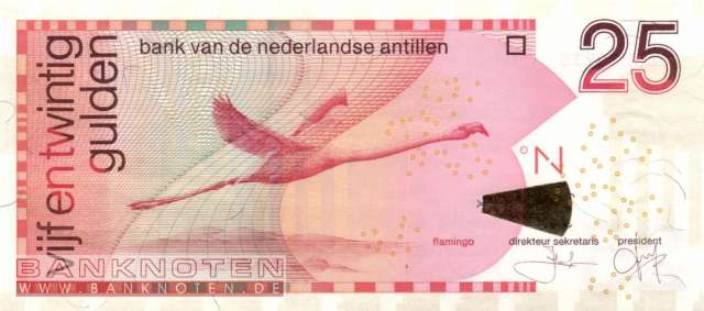 Niederländische Antillen - 25  Gulden (#029c_UNC)