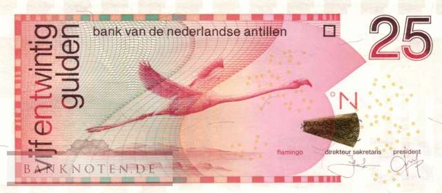 Niederländische Antillen - 25  Gulden (#029g_UNC)