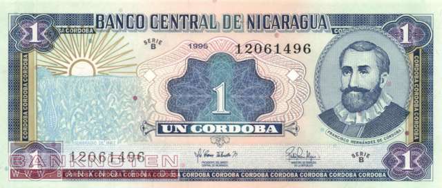 Nicaragua - 1  Cordoba (#179_UNC)