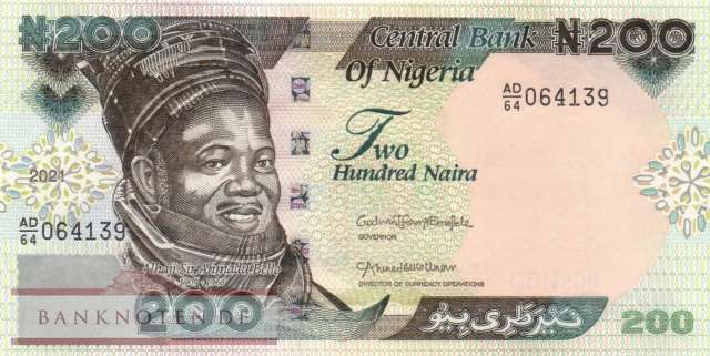 Nigeria - 200  Naira (#029u_UNC)