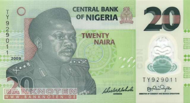 Nigeria - 20  Naira (#034e_UNC)