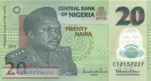 Nigeria - 20  Naira (#034i_UNC)