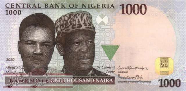Nigeria - 1.000  Naira (#036s_UNC)
